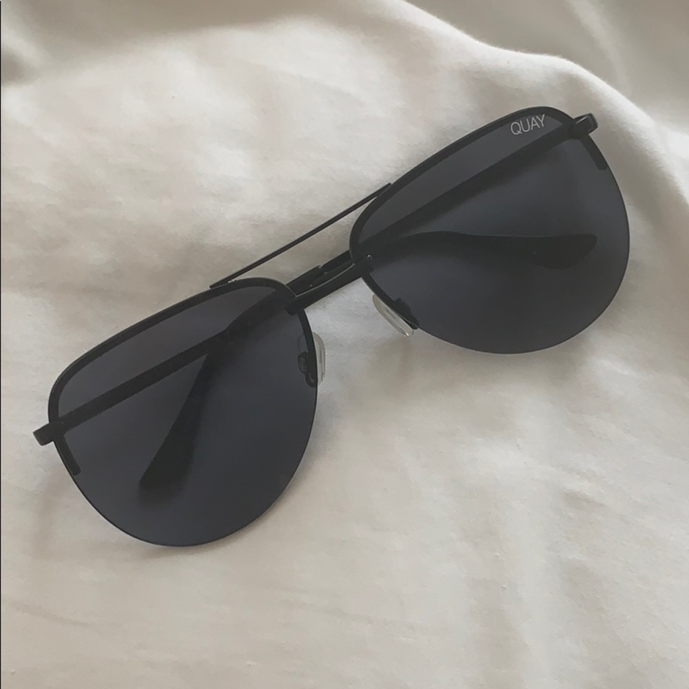 QUAY Aviator High Key Sunglasses
